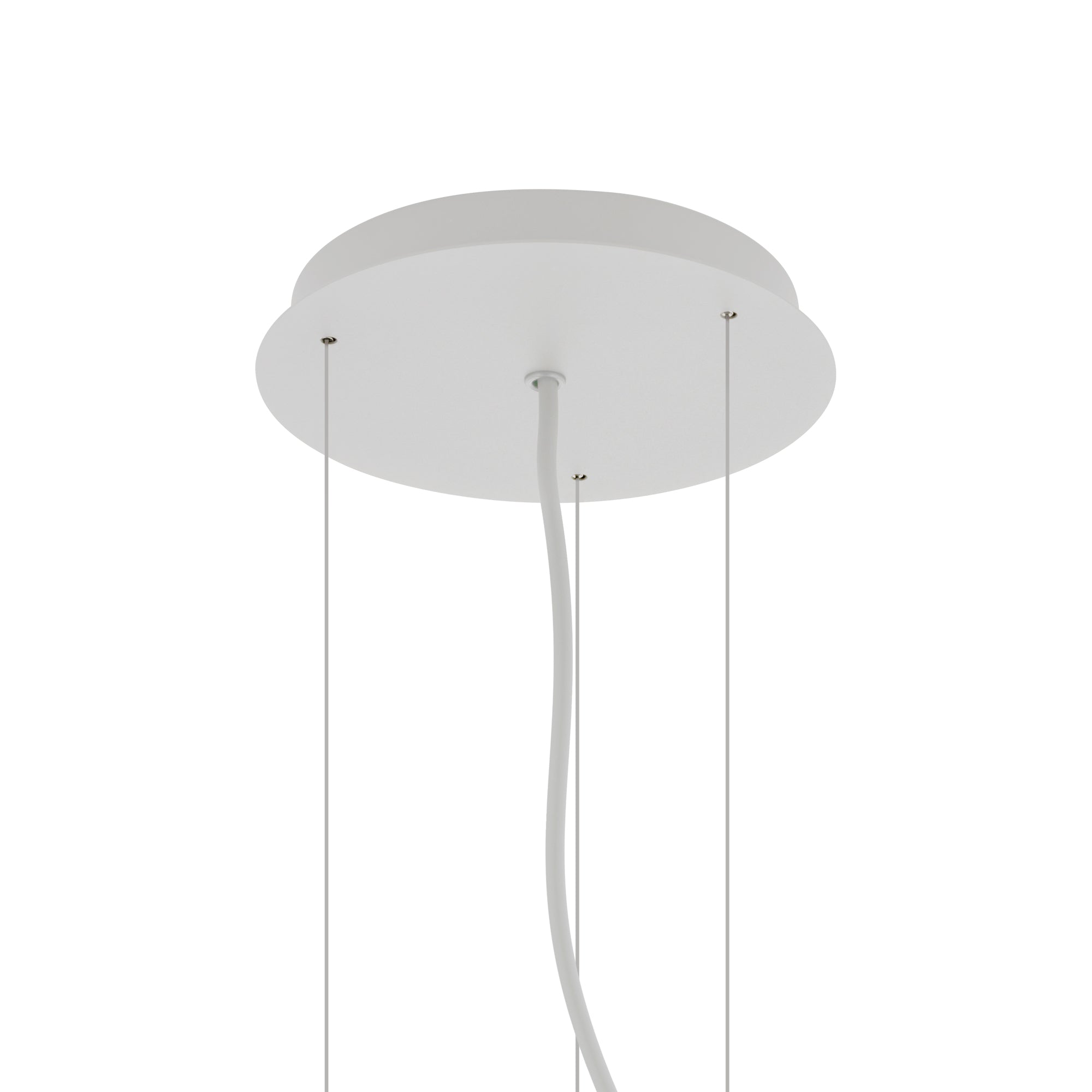 Nowodvorski Lampa wisząca SATELLITE M 25W only LED 50/60Hz - Stal lakierowana - Biały