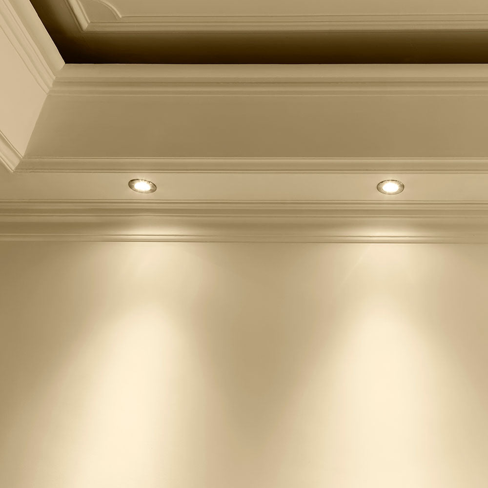 Pierścień dekoracyjny do oprawy ognioodpornej / SATIN NICKEL / IP2 / 5-pak
