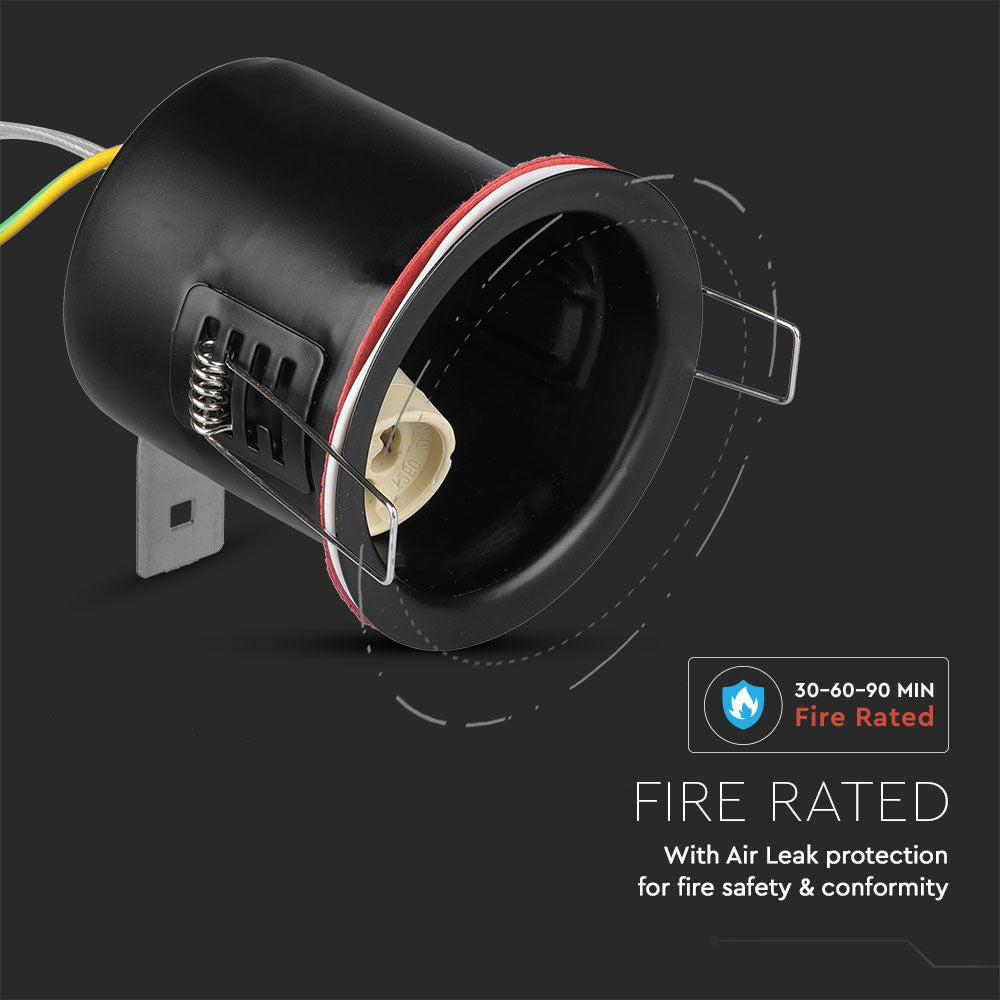 Oprawa downlight ognioodporna bez pierścienia dekoracyjnego