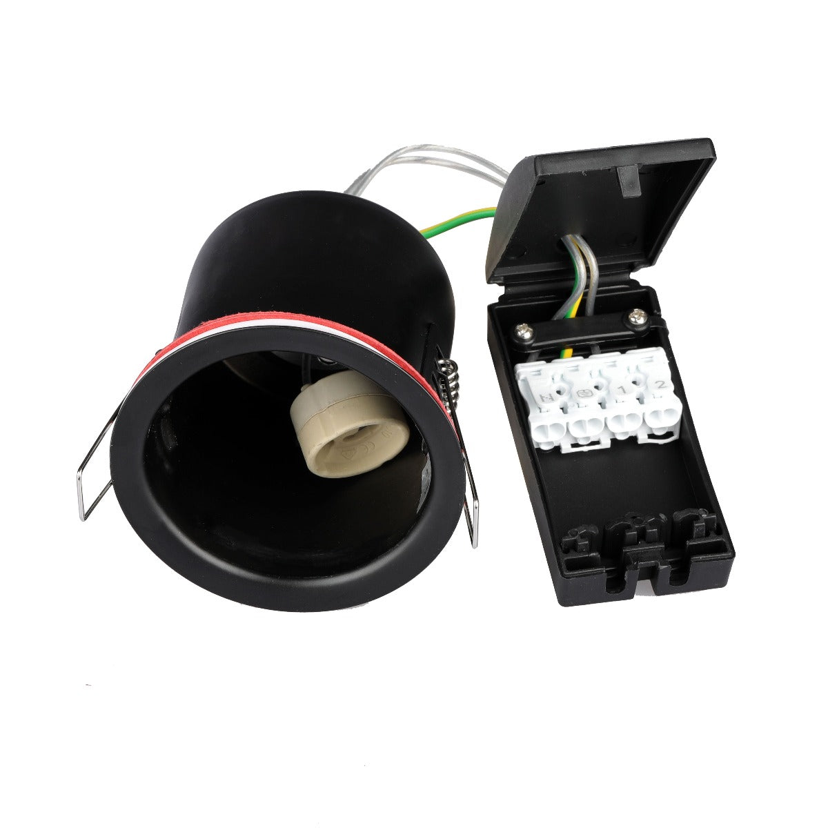 Oprawa downlight ognioodporna bez pierścienia dekoracyjnego