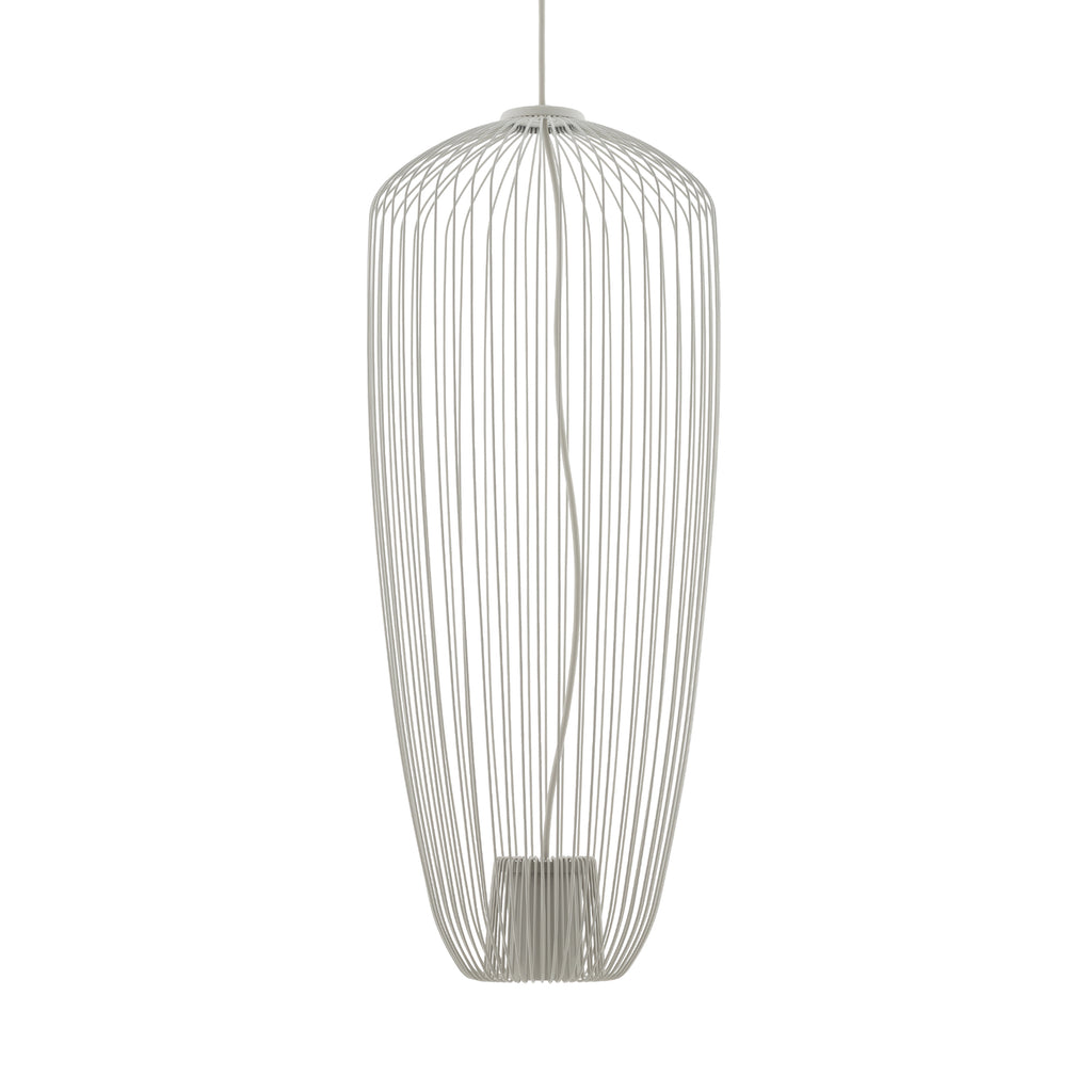 Nowodvorski Lampa wisząca PUMPKIN S 10W only LED 50/60Hz - Stal lakierowana - Silk gray