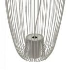 Nowodvorski Lampa wisząca PUMPKIN S 10W only LED 50/60Hz - Stal lakierowana - Silk gray