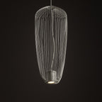 Nowodvorski Lampa wisząca PUMPKIN S 10W only LED 50/60Hz - Stal lakierowana - Silk gray 11242