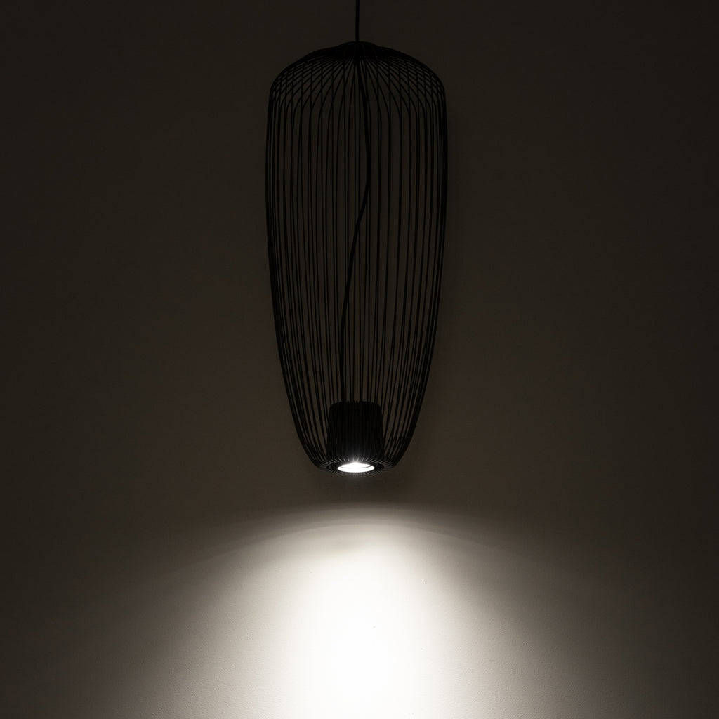 Nowodvorski Lampa wisząca PUMPKIN S 10W only LED 50/60Hz - Stal lakierowana - Umbra gray