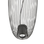 Nowodvorski Lampa wisząca PUMPKIN S 10W only LED 50/60Hz - Stal lakierowana - Umbra gray