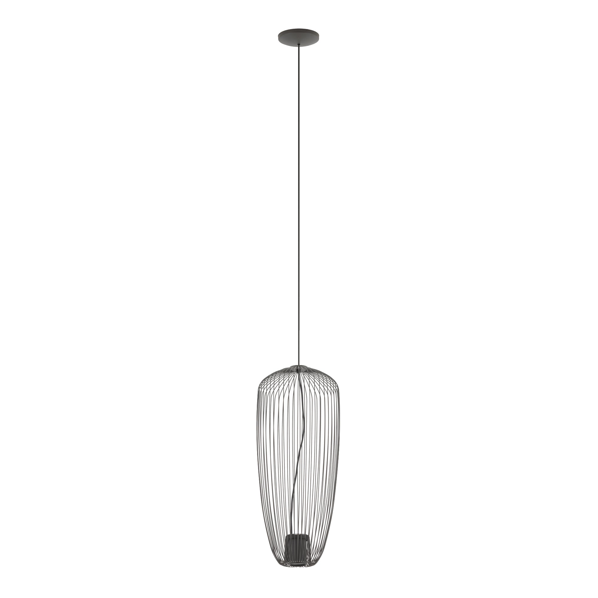 Nowodvorski Lampa wisząca PUMPKIN S 10W only LED 50/60Hz - Stal lakierowana - Umbra gray