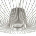 Nowodvorski Lampa wisząca PUMPKIN M 10W only LED 50/60Hz - Stal lakierowana - Silk gray