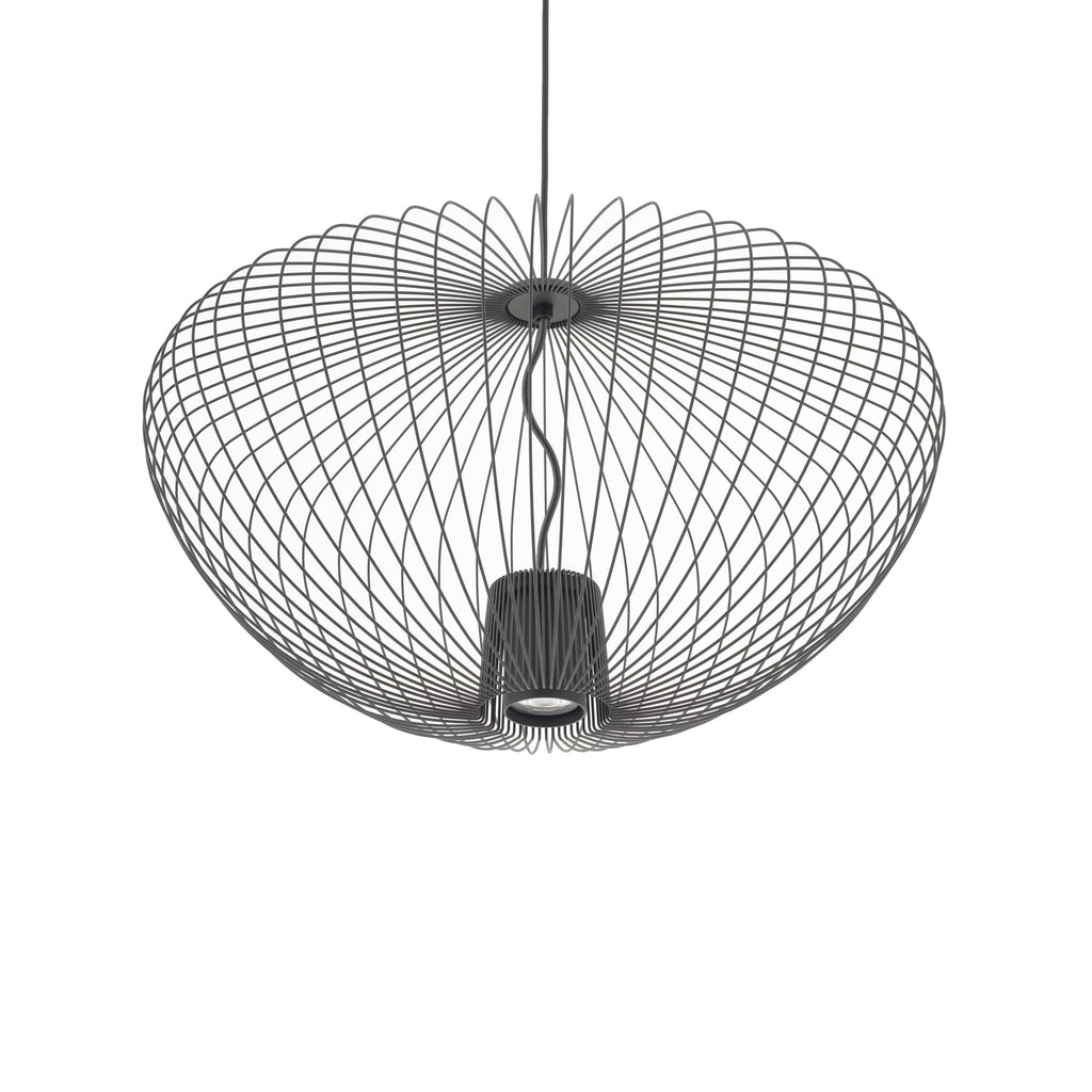Nowodvorski Lampa wisząca PUMPKIN M 10W only LED 50/60Hz - Stal lakierowana - Umbra gray