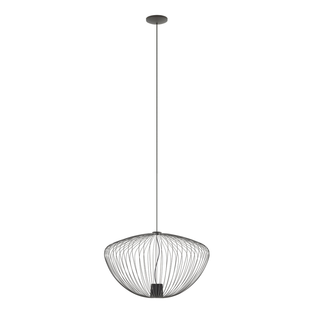 Nowodvorski Lampa wisząca PUMPKIN M 10W only LED 50/60Hz - Stal lakierowana - Umbra gray