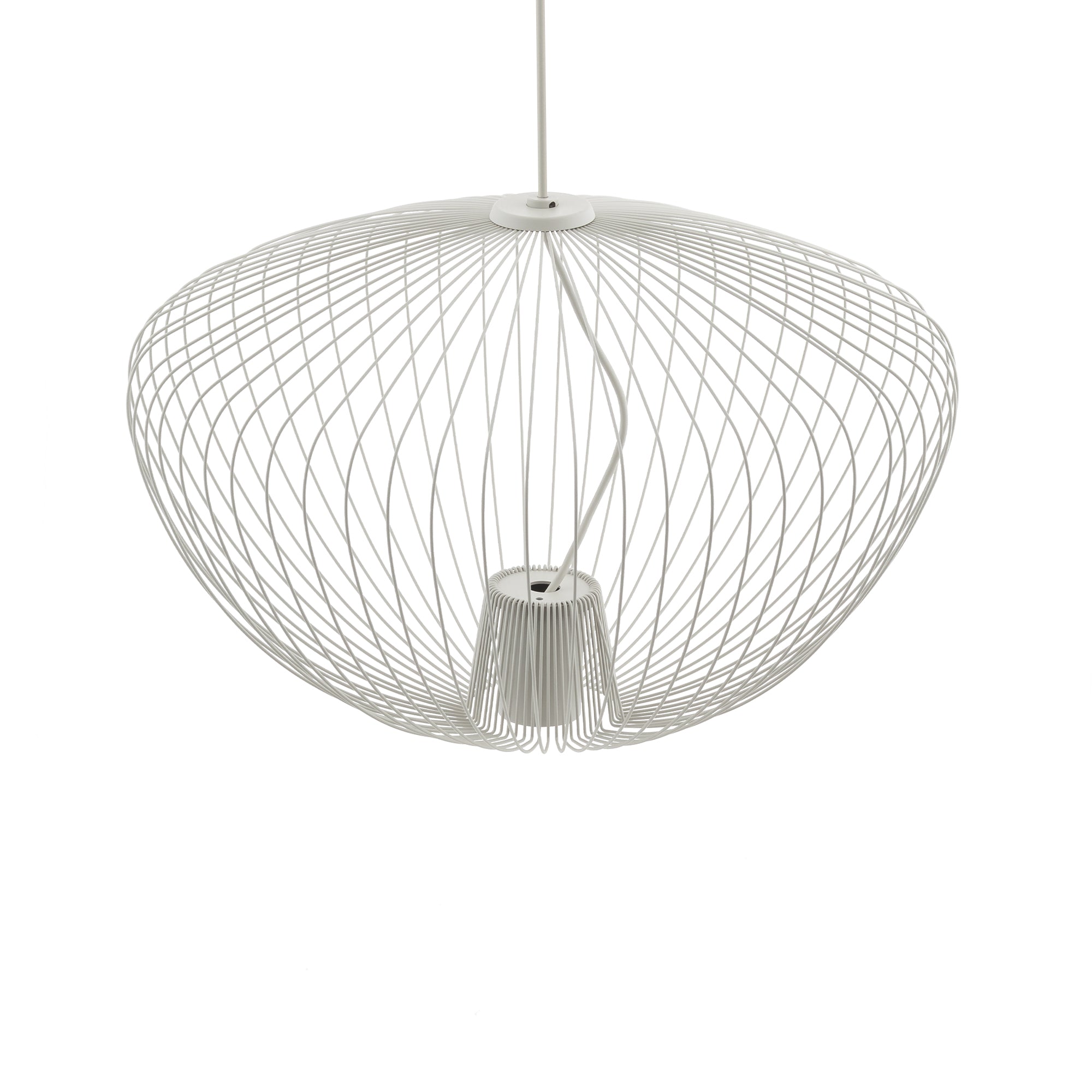 Nowodvorski Lampa wisząca PUMPKIN L 10W only LED 50/60Hz - Stal lakierowana - Silk gray