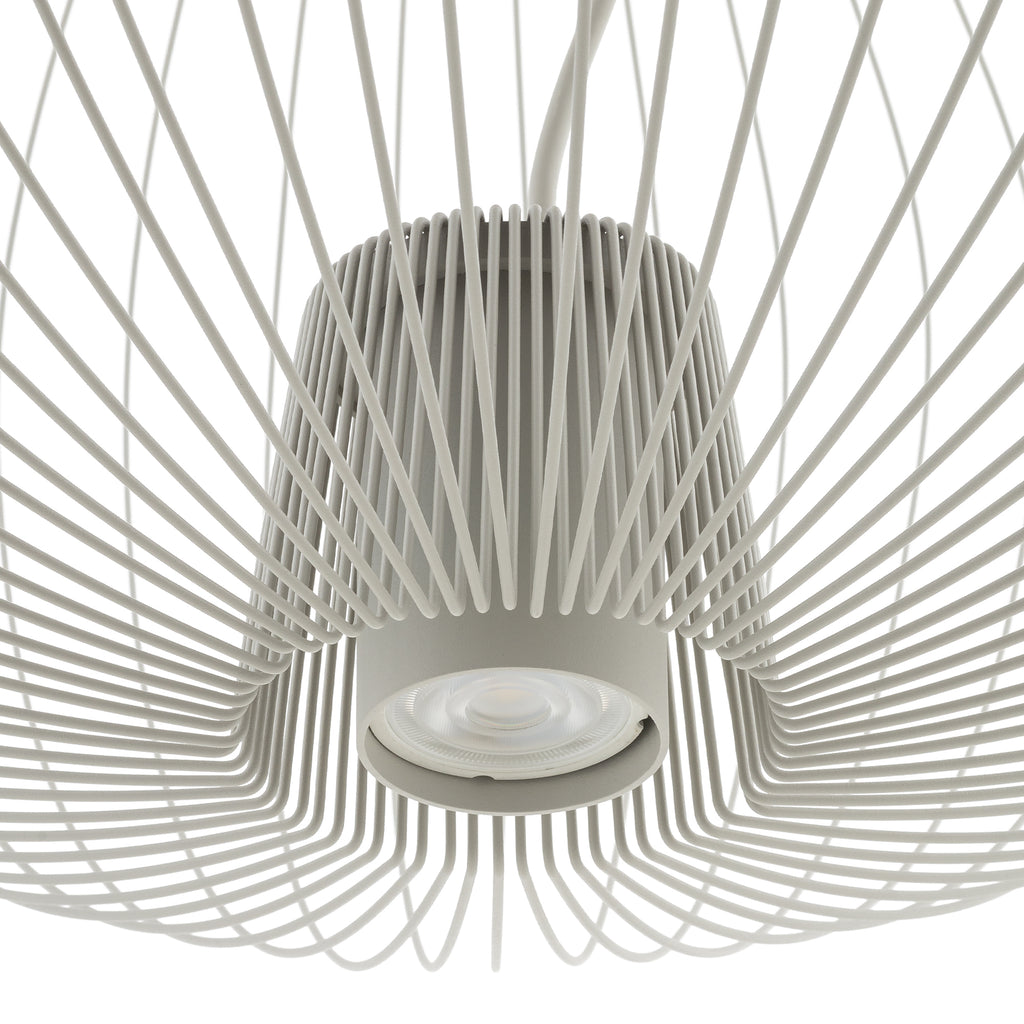 Nowodvorski Lampa wisząca PUMPKIN L 10W only LED 50/60Hz - Stal lakierowana - Silk gray