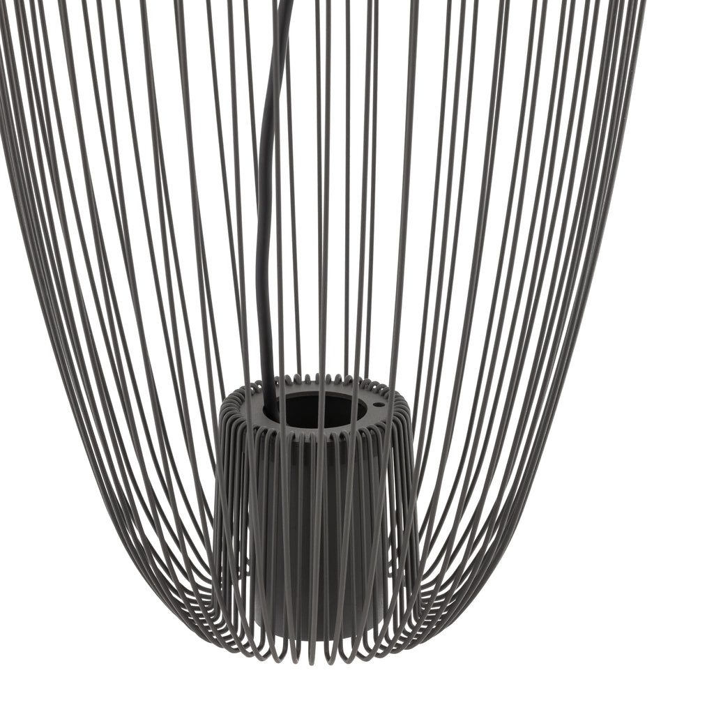 Nowodvorski Lampa wisząca PUMPKIN L 10W only LED 50/60Hz - Stal lakierowana - Umbra gray