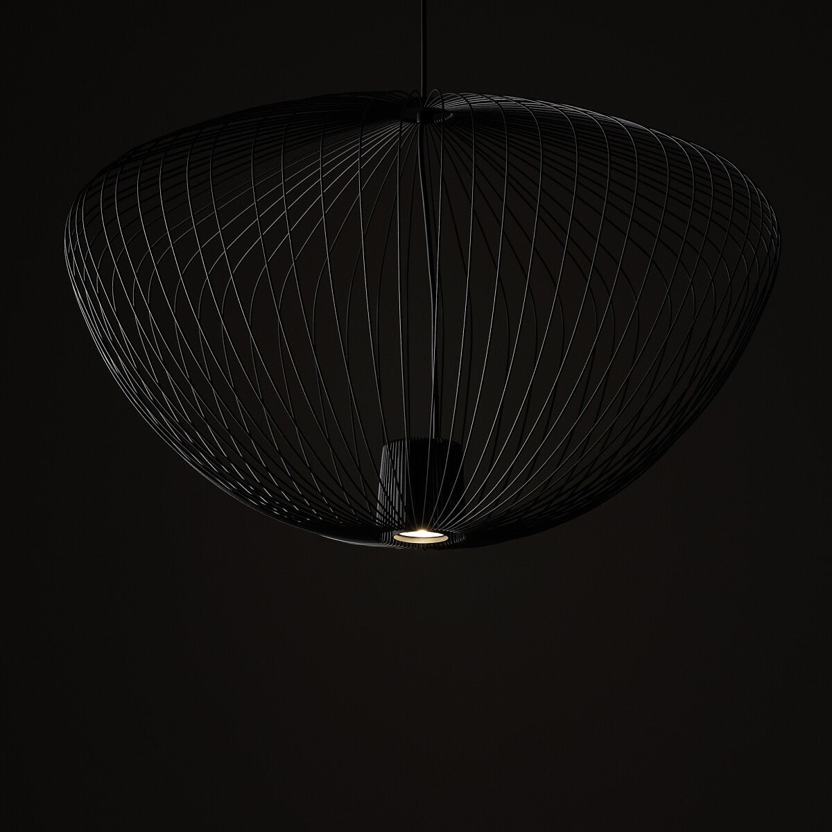 Nowodvorski Lampa wisząca PUMPKIN L 10W only LED 50/60Hz - Stal lakierowana - Umbra gray 11252