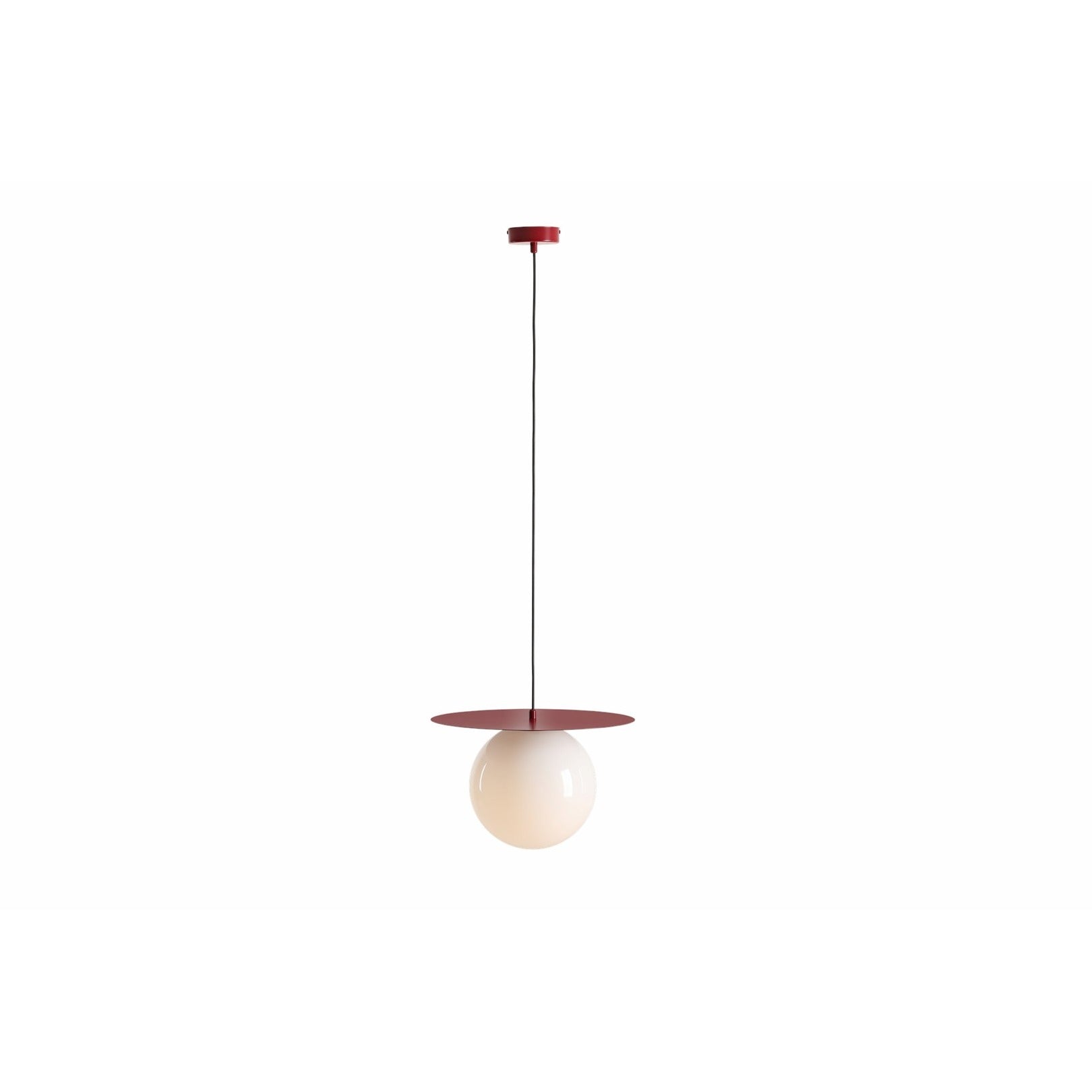 Aldex Lampa Wisząca Loop Red Wine L - Metal / szkło - Bordowy 1125G15_L