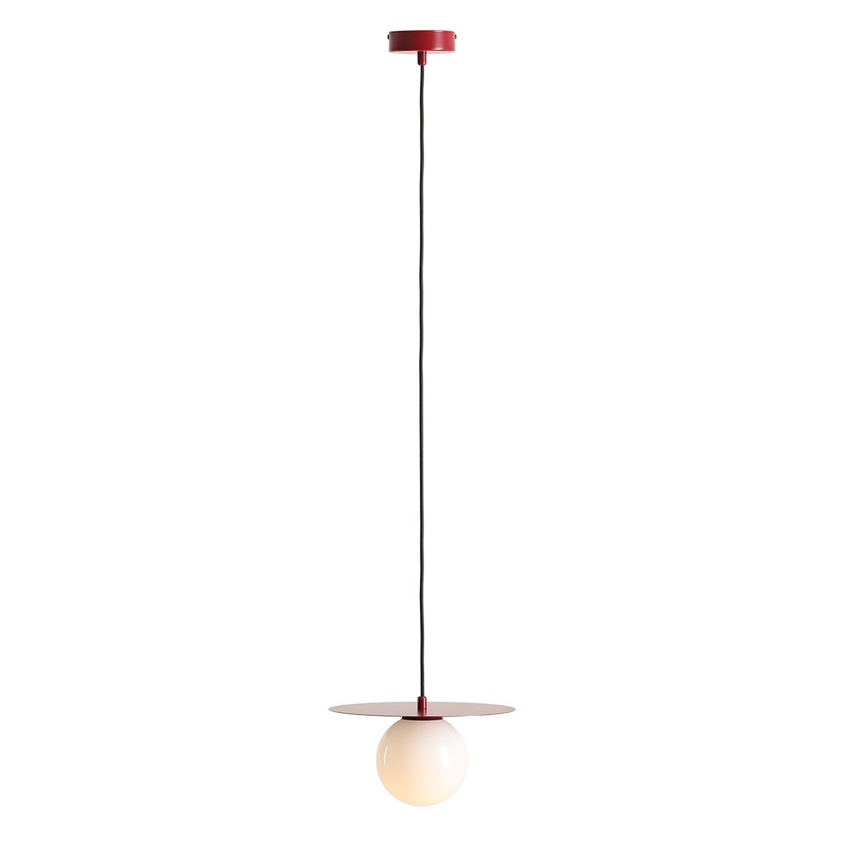 Aldex Lampa Wisząca Loop Red Wine S - Metal / szkło - Bordowy 1125G15_S