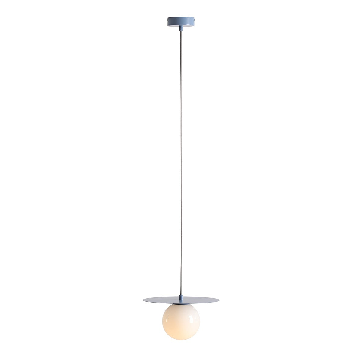 Aldex Lampa Wisząca Loop Dusty Blue S - Metal / szkło - Zgaszony Błękit 1125G16_S