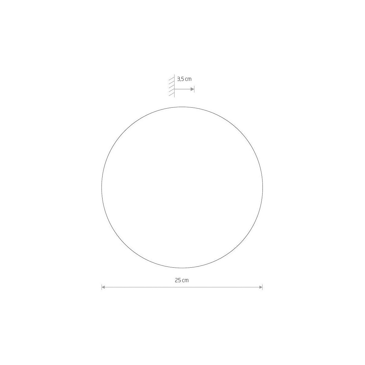 Nowodvorski Kinkiet RING TIMBER LED M 10W 50/60Hz - Sklejka - Ciemne drewno 11290