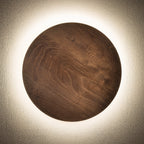Nowodvorski Kinkiet RING TIMBER LED L 13W 50/60Hz - Sklejka - Ciemne drewno 11291