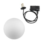 Nowodvorski System szynowy CTLS SNOWBALL 3-obwodowy CTLS Lampa 12W only LED - Tworzywo sztuczne PC - Czarny I