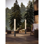 Maxlight Lampa podłogowa Gardenia 25W - Aluminium + pc - Antracyt F0065