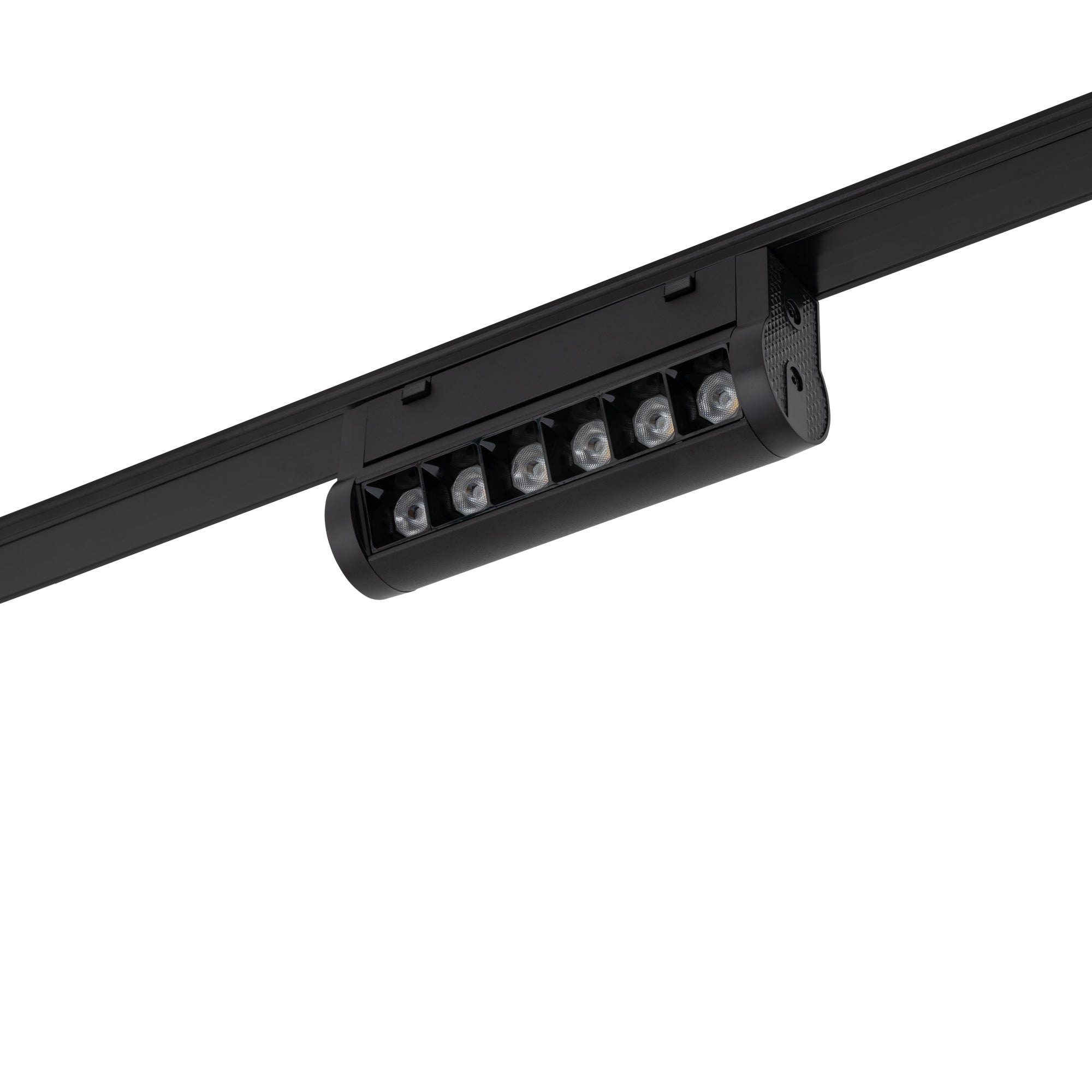 Nowodvorski System szynowy UT-LVM FOCUS SWING LED 6W 1-obwodowy niskonapięciowy 48V UT-LVM Lampa LED 6W - Aluminium - Czarny I