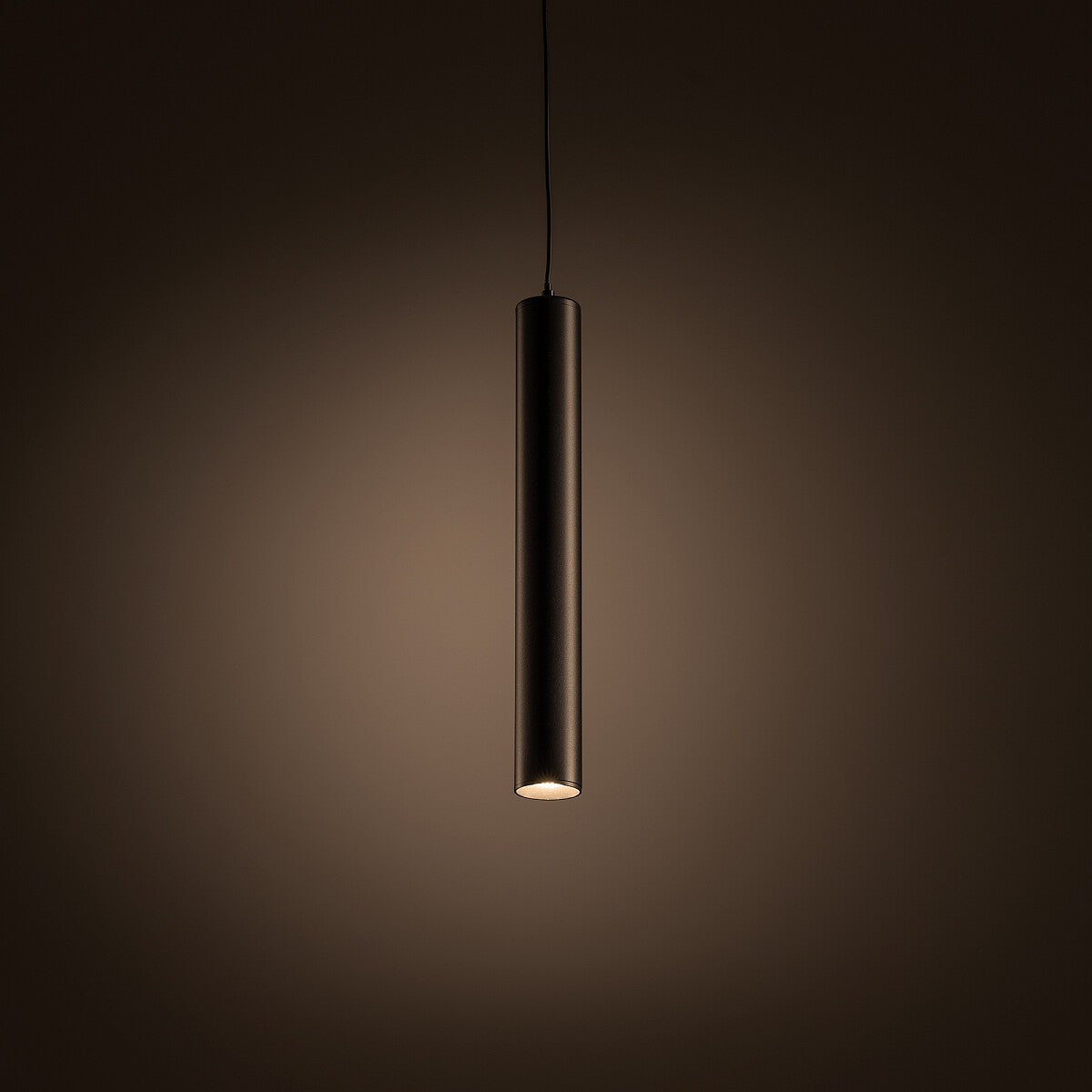 Nowodvorski System szynowy UT-LVM ROLLER LED 10W 1-obwodowy niskonapięciowy 48V UT-LVM Lampa LED 10W - Aluminium - Czarny I 11317 - lampa włączona