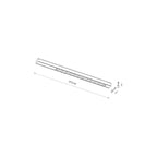 Nowodvorski System szynowy UT-LVM FOCUS LED 12W 1-obwodowy niskonapięciowy 48V UT-LVM Lampa LED 12W - Aluminium - Czarny II 11331