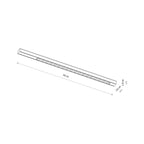 Nowodvorski System szynowy UT-LVM FOCUS LED 18W 1-obwodowy niskonapięciowy 48V UT-LVM Lampa LED 18W - Aluminium - Czarny II 11332