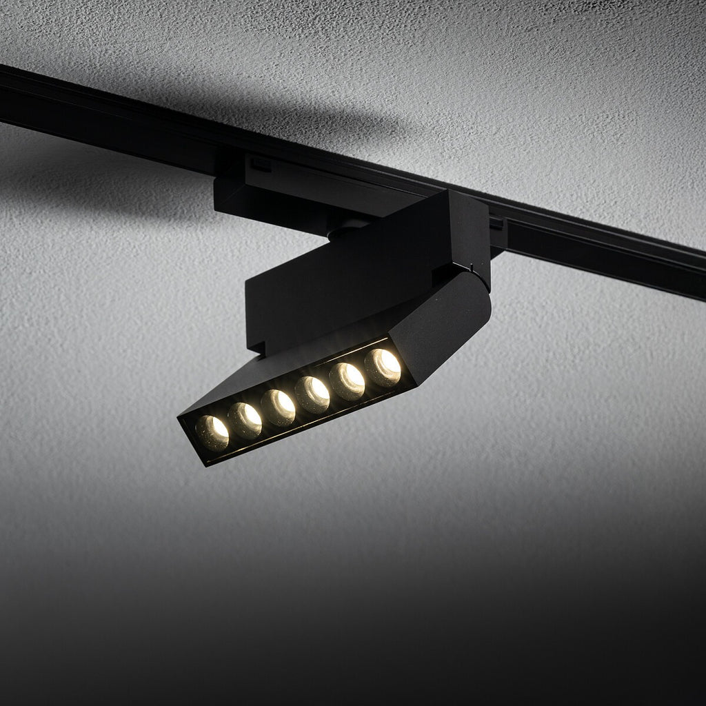 Nowodvorski System szynowy UT-LVM FOCUS OUT LED 6W 1-obwodowy niskonapięciowy 48V UT-LVM Lampa LED 6W - Aluminium - Czarny II 11337