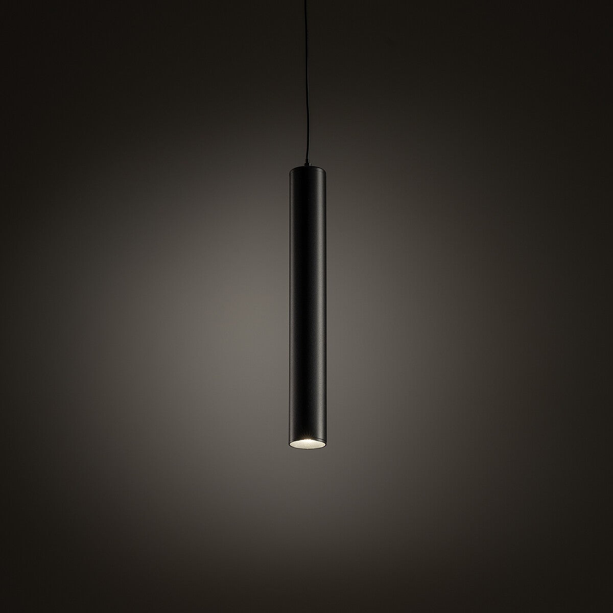 Nowodvorski System szynowy UT-LVM ROLLER LED 10W 1-obwodowy niskonapięciowy 48V UT-LVM Lampa LED 10W - Aluminium - Czarny II 11343 - lampa włączona