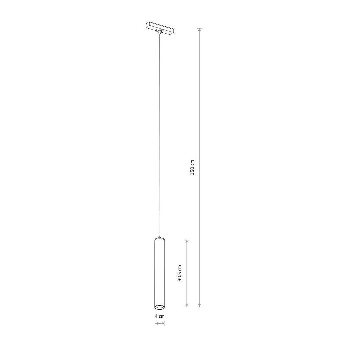 Nowodvorski System szynowy UT-LVM ROLLER LED 10W 1-obwodowy niskonapięciowy 48V UT-LVM Lampa LED 10W - Aluminium - Czarny II 11343