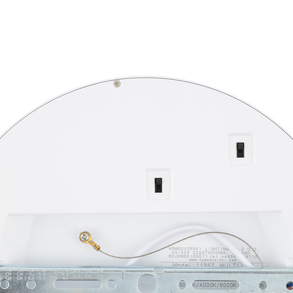 Nowodvorski Plafon MULTI LED 9W/12W/18W 50/60Hz - Tworzywo sztuczne - Biały II 11357