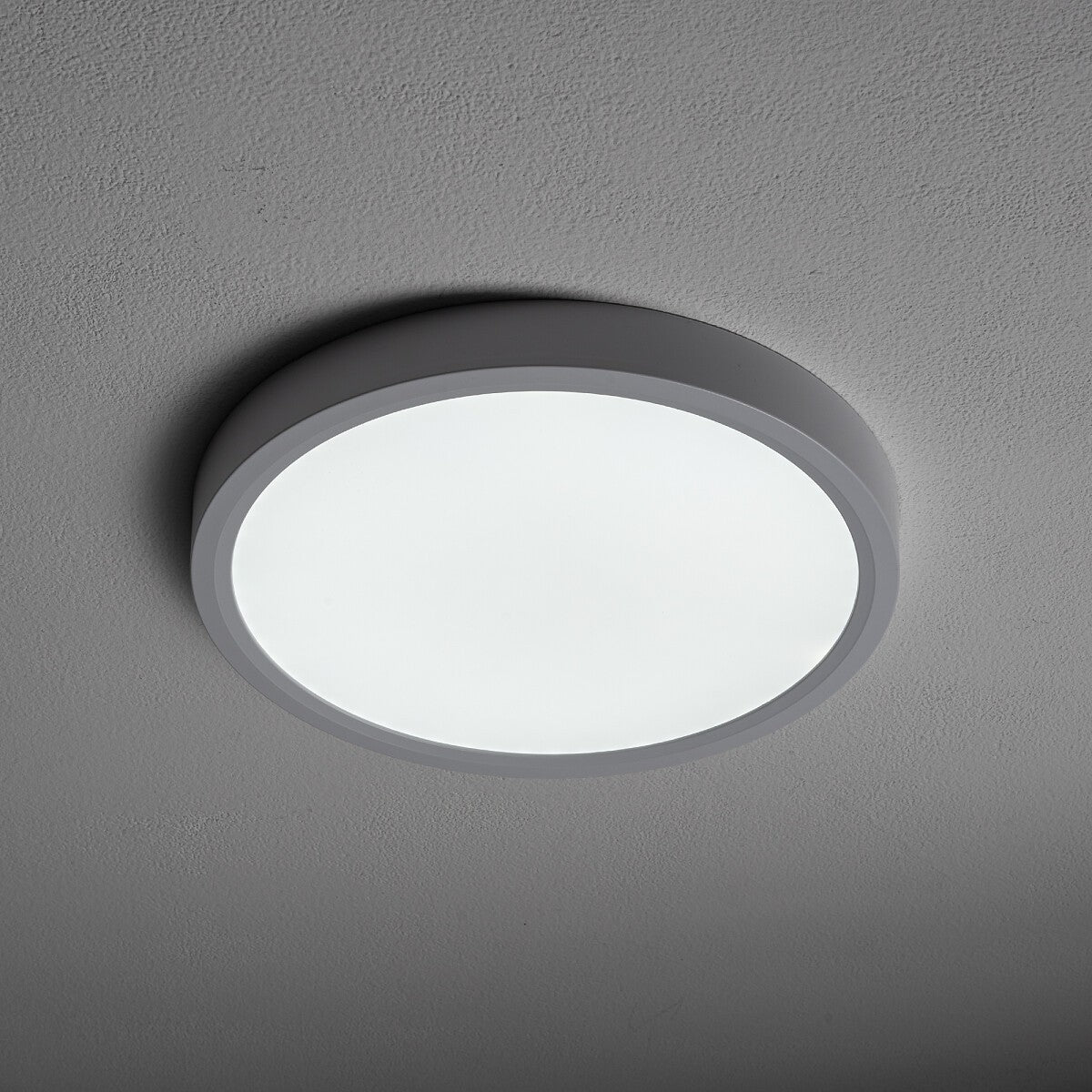 Nowodvorski Plafon MULTI LED 9W/12W/18W 50/60Hz - Tworzywo sztuczne - Biały II 11357 - lampa włączona