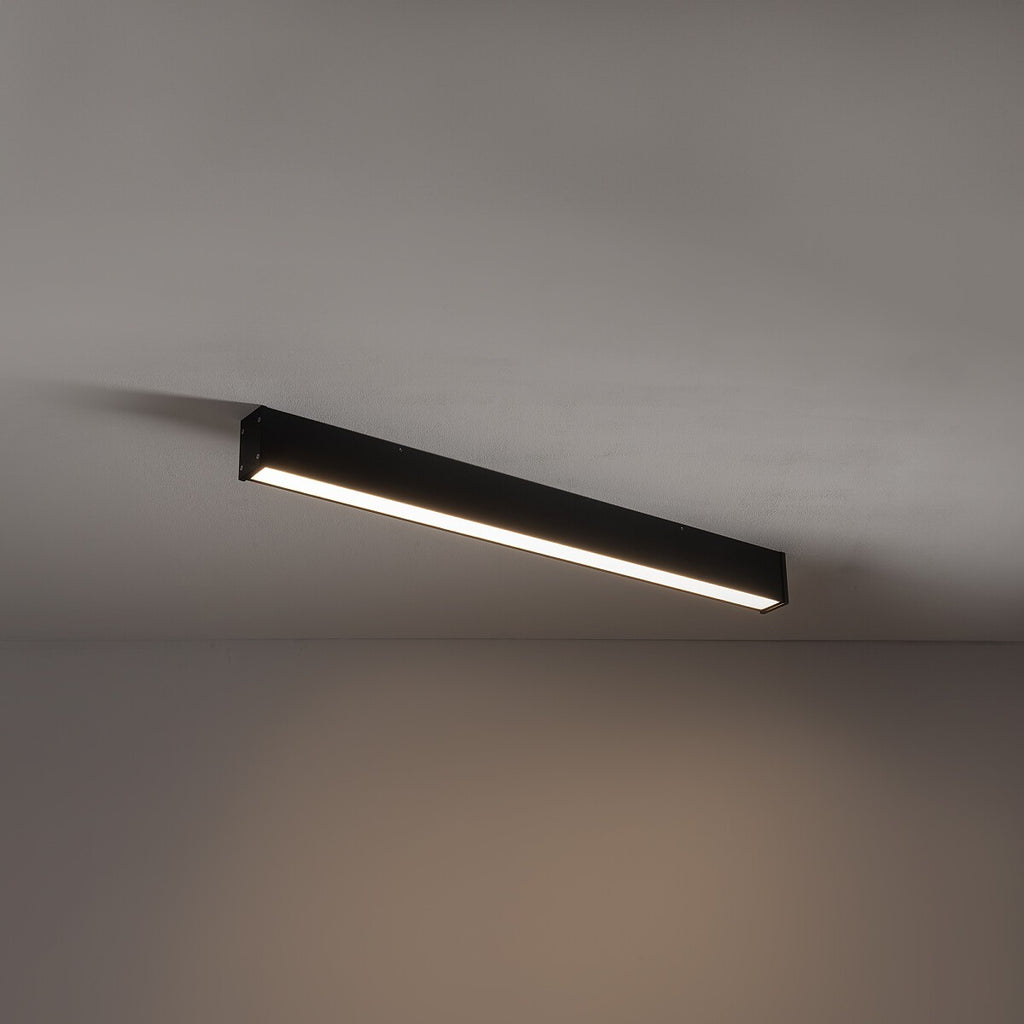 Nowodvorski Plafon OUTLINE LED M 35W 50/60Hz IP44 - Aluminium lakierowane - Czarny 11361