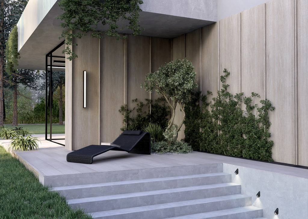 Nowodvorski Lampa ścienna natynkowa CLINE LED 3W 50/60Hz IP54 - Aluminium lakierowane - Czarny