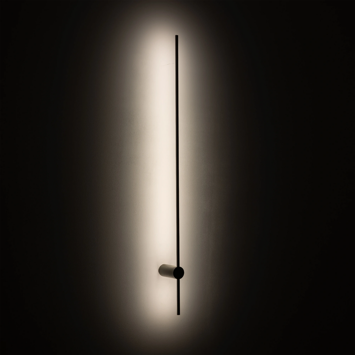 Nowodvorski Kinkiet SABER LED L 16W 50/60Hz - Aluminium lakierowane - Silk Olive II 11382 - lampa włączona