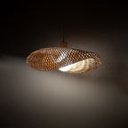 Nowodvorski Lampa wisząca HAVANA S 25W only LED 50/60Hz - Bambus - Naturalne drewno 11395
