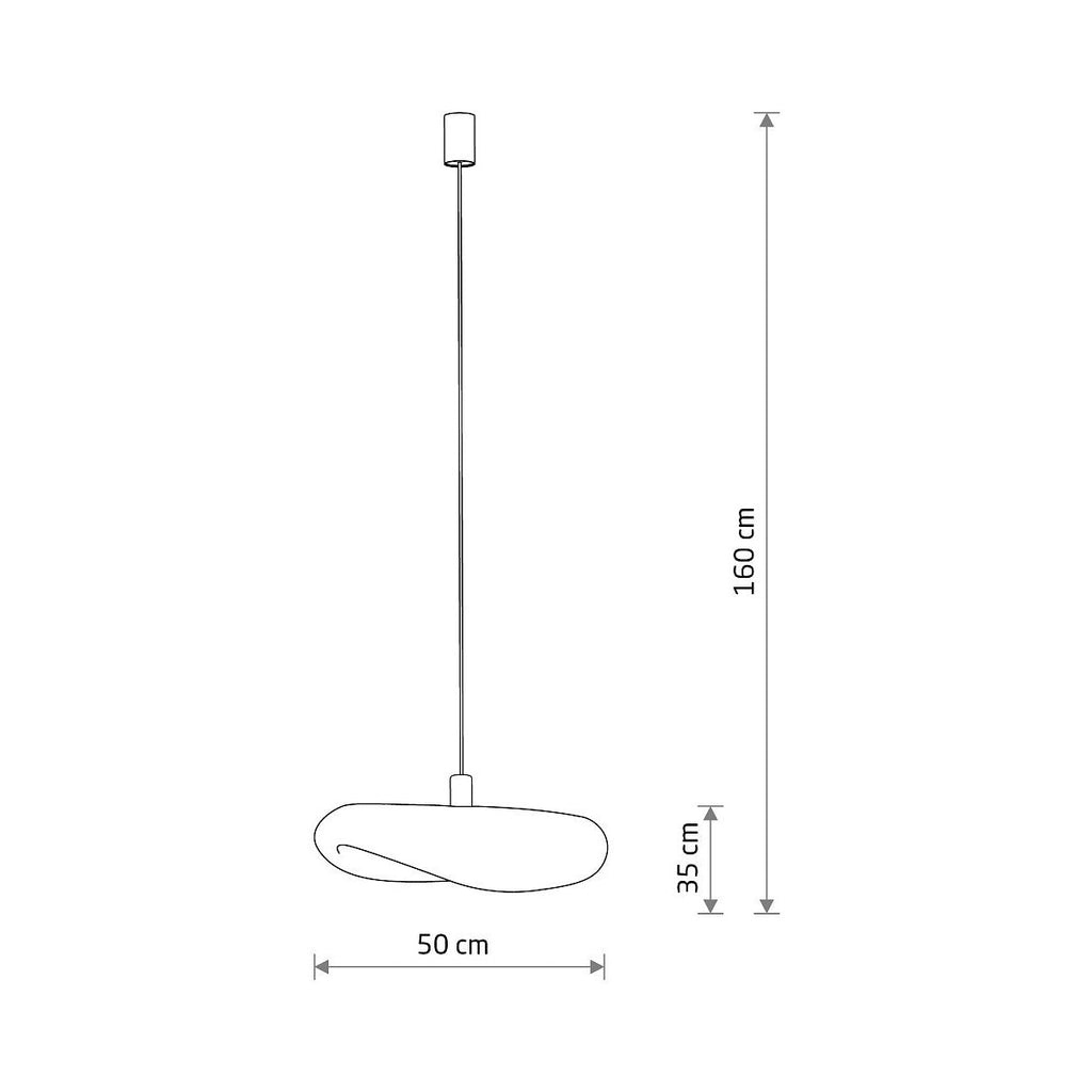 Nowodvorski Lampa wisząca HAVANA S 25W only LED 50/60Hz - Bambus - Naturalne drewno 11395