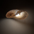 Nowodvorski Lampa wisząca HAVANA M 25W only LED 50/60Hz - Bambus - Naturalne drewno 11396