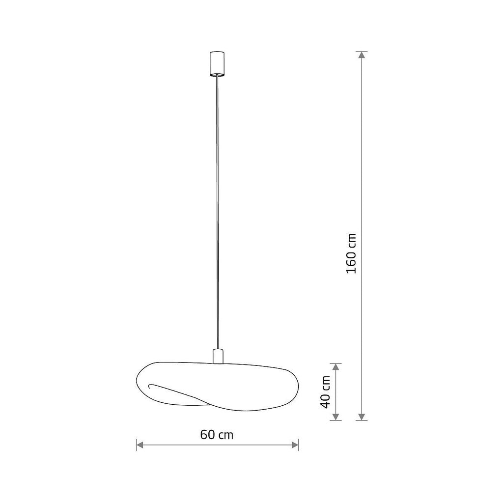 Nowodvorski Lampa wisząca HAVANA M 25W only LED 50/60Hz - Bambus - Naturalne drewno 11396