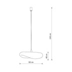 Nowodvorski Lampa wisząca HAVANA M 25W only LED 50/60Hz - Bambus - Naturalne drewno 11396