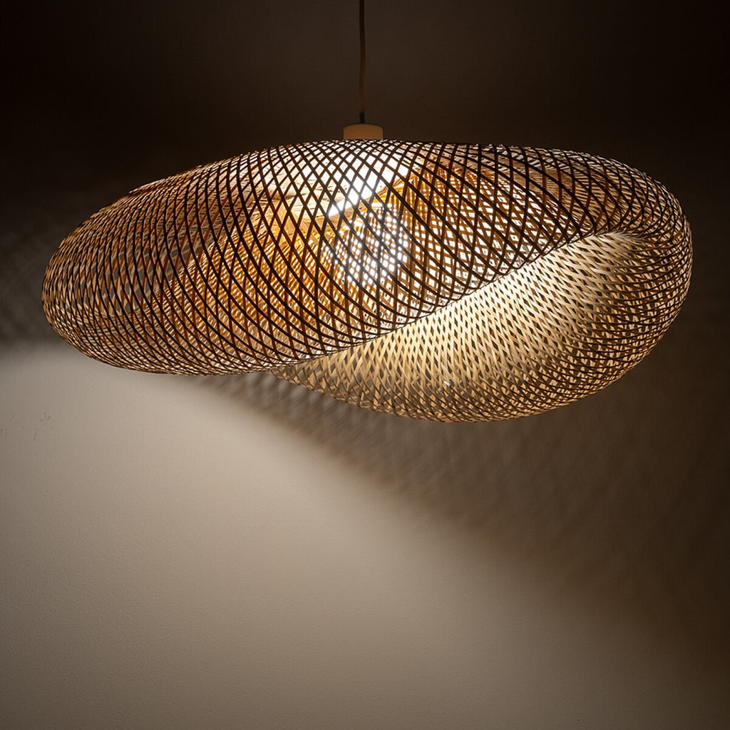Nowodvorski Lampa wisząca HAVANA L 25W only LED 50/60Hz - Bambus - Naturalne drewno 11397
