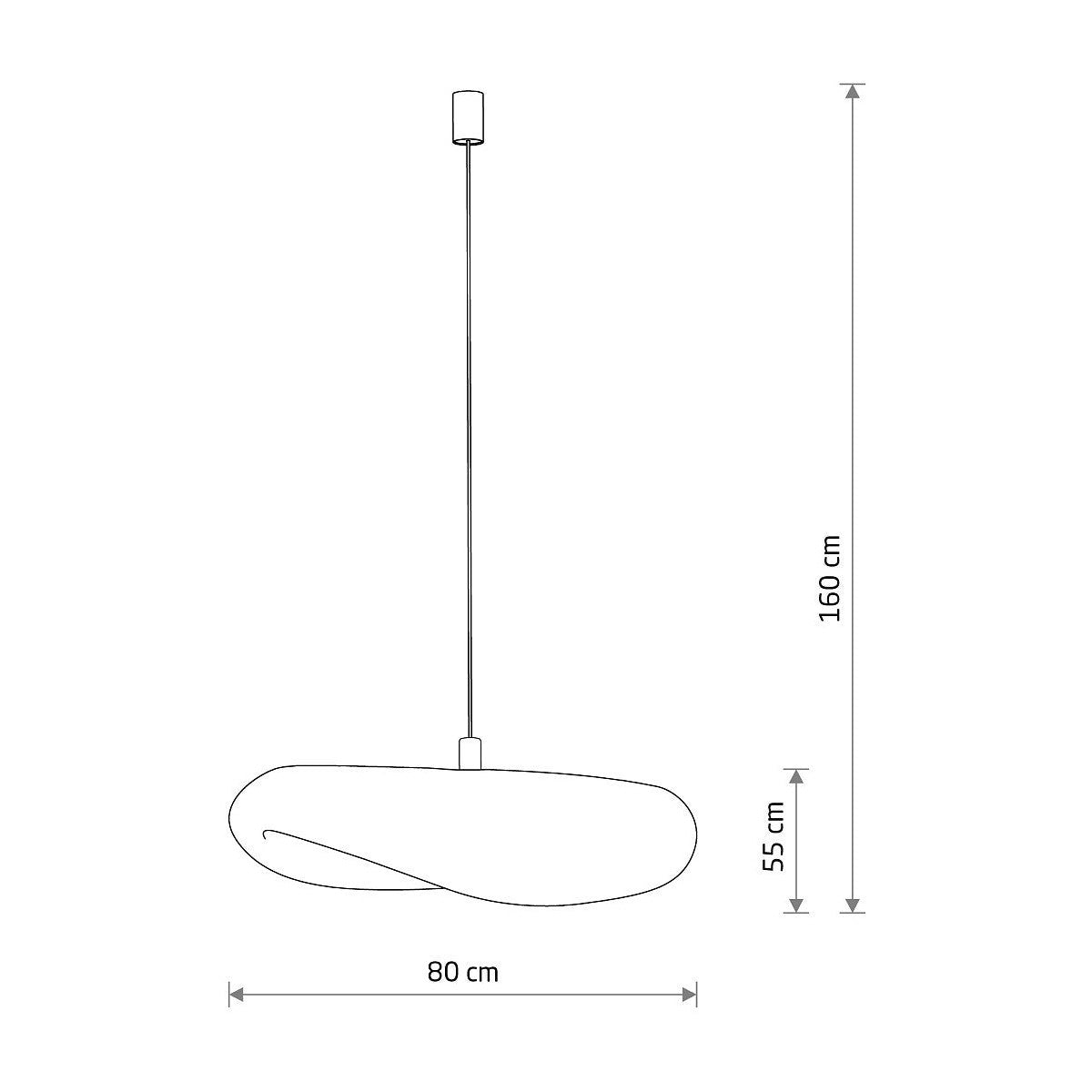 Nowodvorski Lampa wisząca HAVANA L 25W only LED 50/60Hz - Bambus - Naturalne drewno 11397
