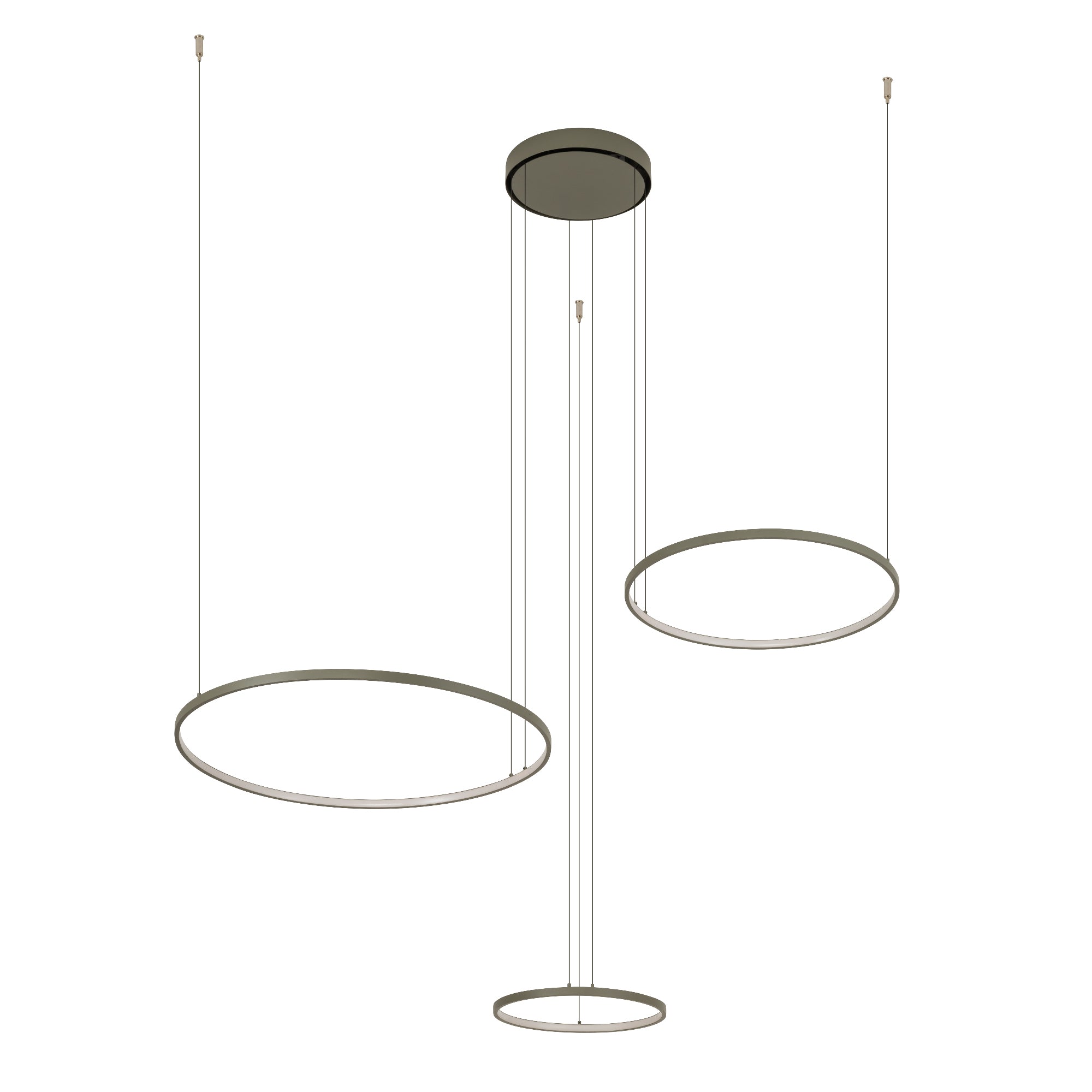 Nowodvorski Lampa wisząca CIRCOLO LED 45W 50/60Hz - Aluminium lakierowane - Silk olive