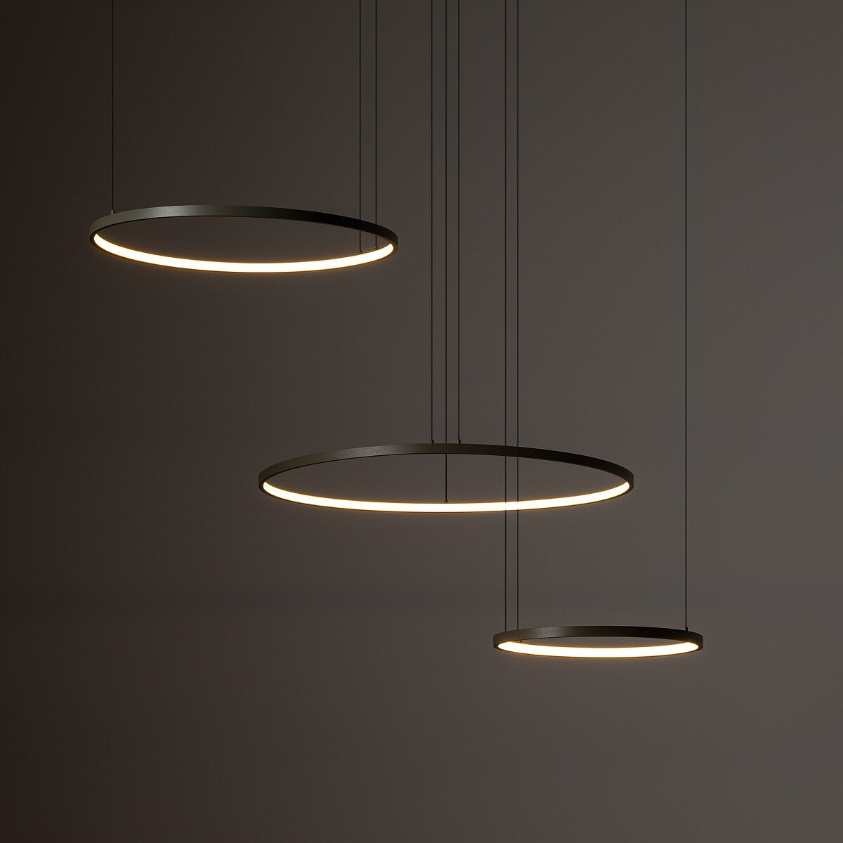Nowodvorski Lampa wisząca CIRCOLO LED 45W 50/60Hz - Aluminium lakierowane - Silk olive 11398