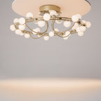 Maytoni Plafon Tessara - Stal nierdzewna - Złoty MOD081CL-L36G3K