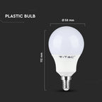 9W A60 Żarówka LED / Chip SAMSUNG / Barwa:4000K / Trzonek:E14