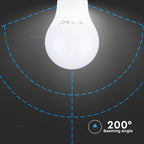 9W A60 Żarówka LED / Chip SAMSUNG / Barwa:4000K / Trzonek:E14