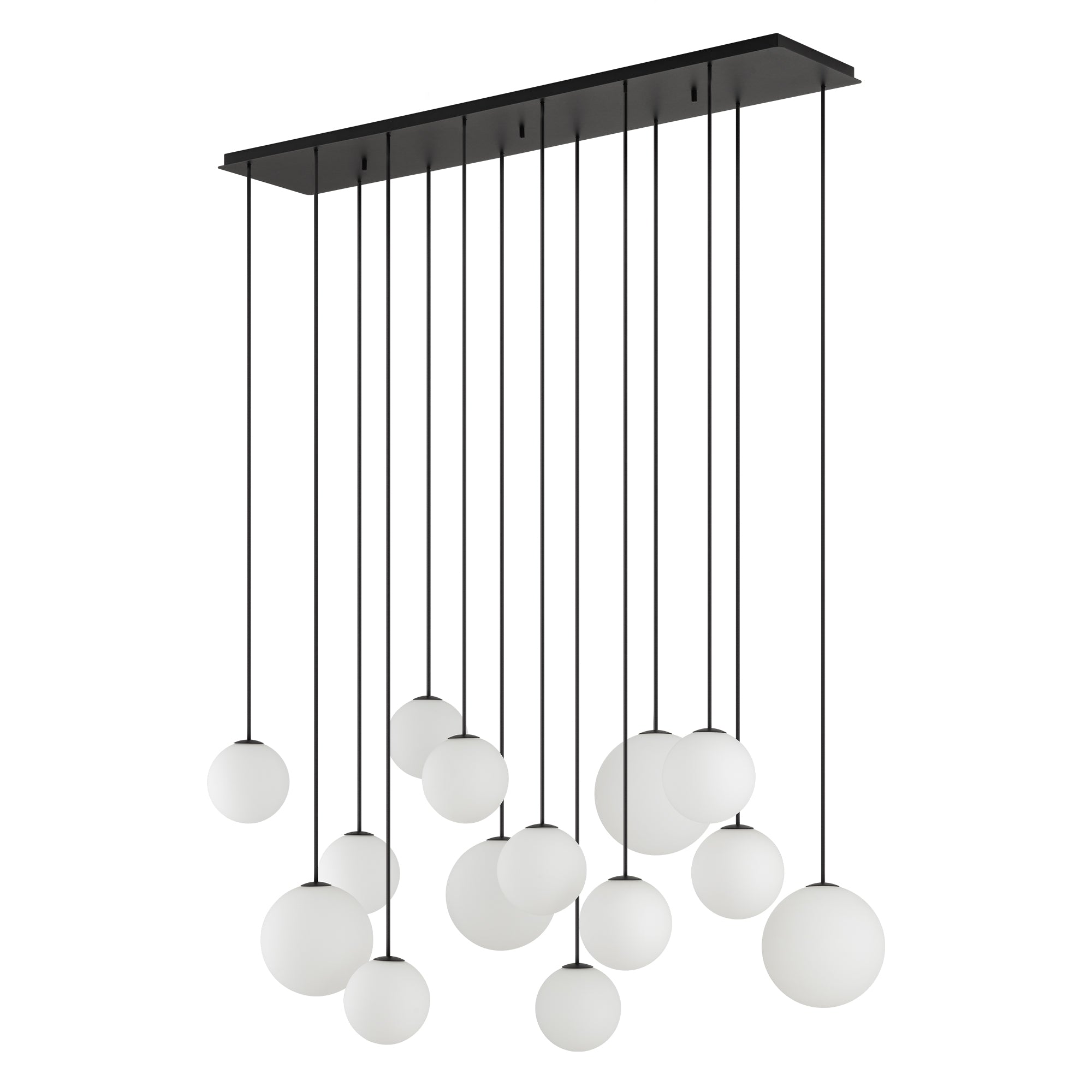 Nowodvorski Lampa wisząca SNOWBALL 12W only LED 50/60Hz - Stal lakierowana - Czarny