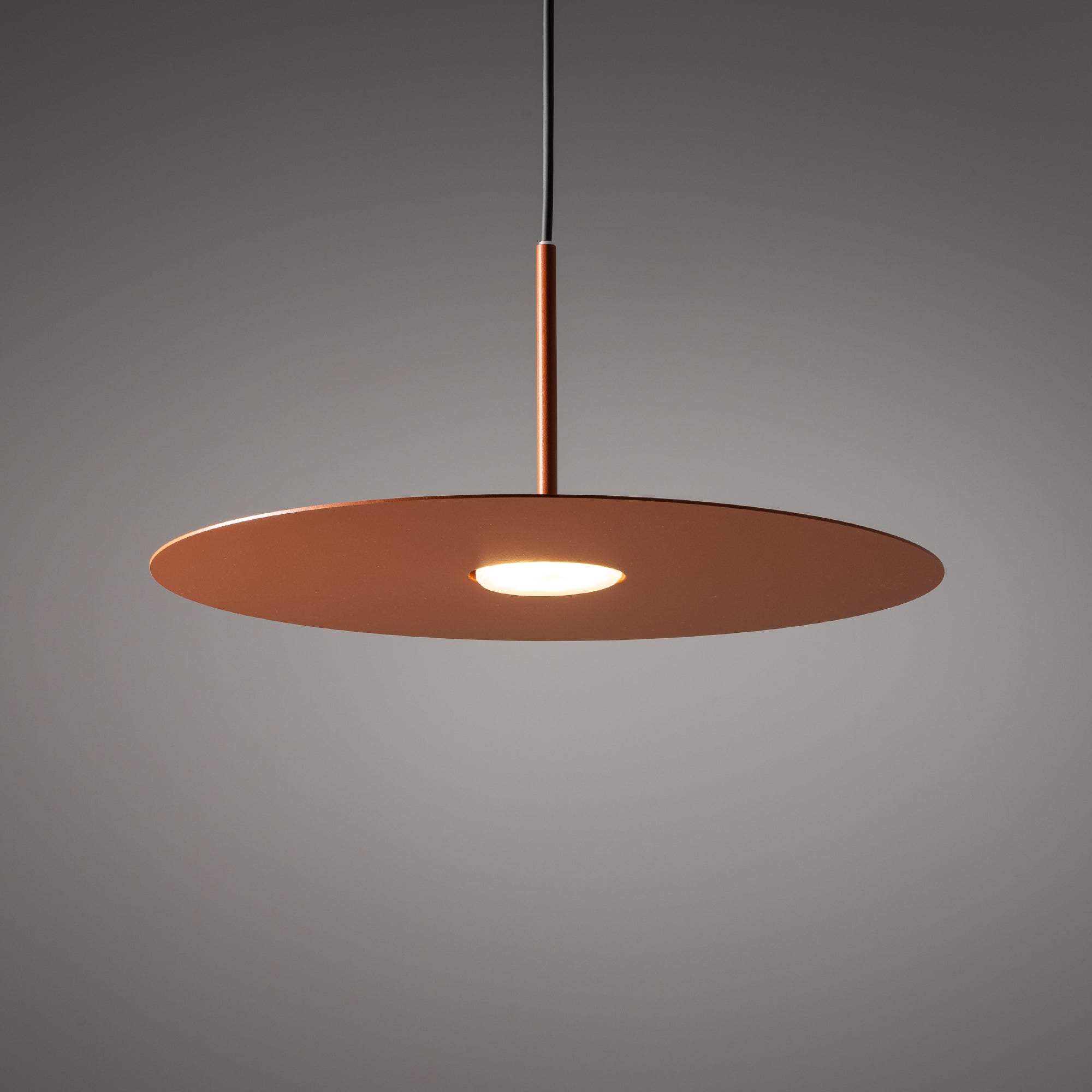 Nowodvorski Lampa wisząca SIMONE 12W only LED 50/60Hz - Stal lakierowana - Terracotta